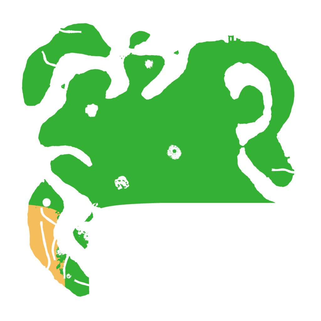 Biome Rust Map: Procedural Map, Size: 3500, Seed: 377