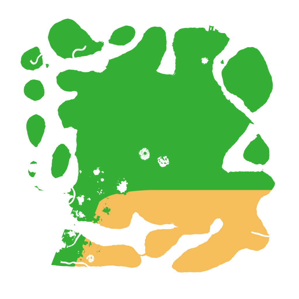 Biome Rust Map: Procedural Map, Size: 4000, Seed: 620375