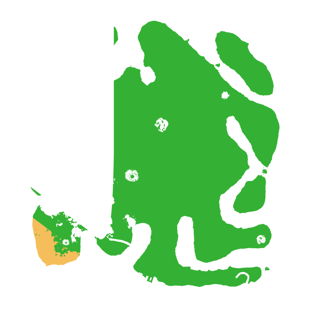 Biome Rust Map: Procedural Map, Size: 3550, Seed: 447304