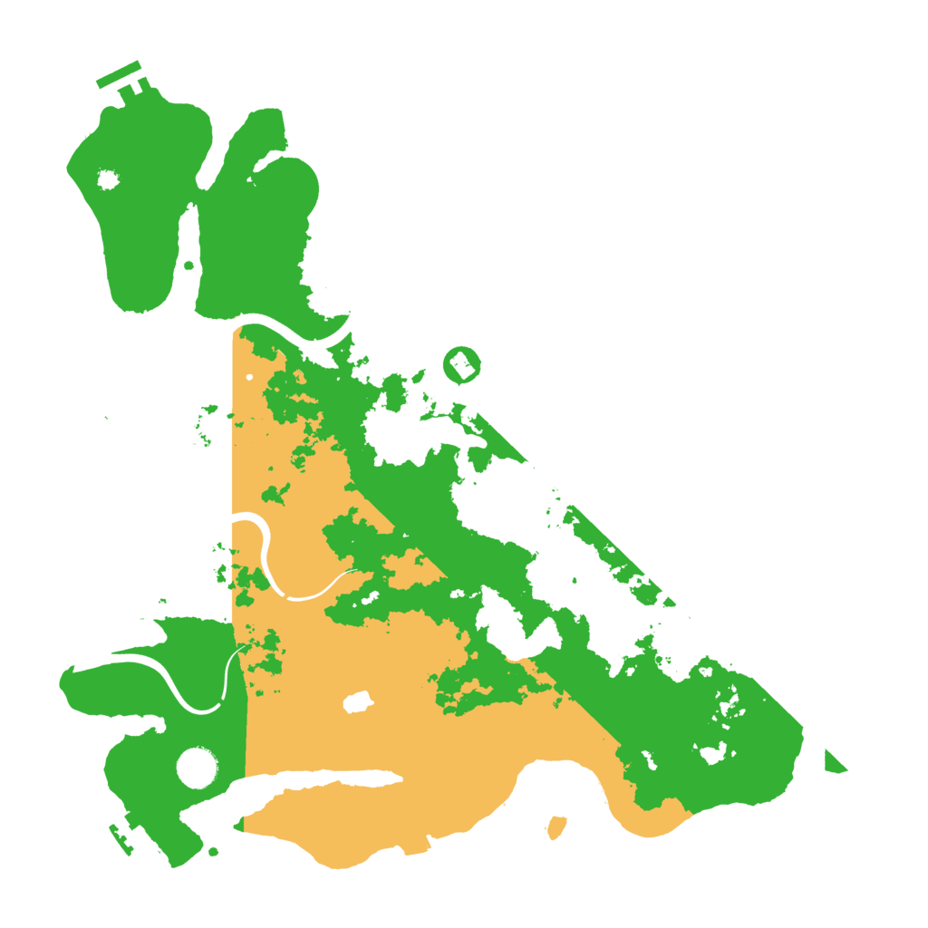 Biome Rust Map: Procedural Map, Size: 4000, Seed: 166826723