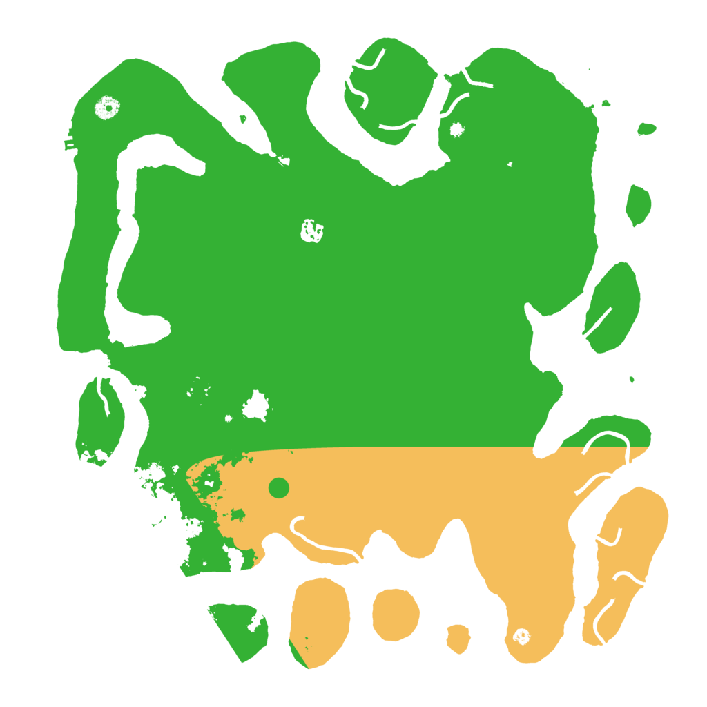 Biome Rust Map: Procedural Map, Size: 4500, Seed: 415421541