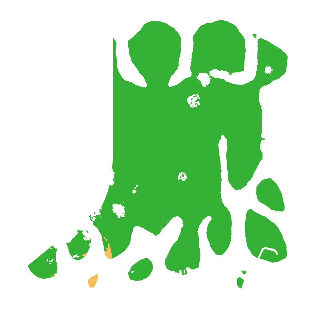 Biome Rust Map: Procedural Map, Size: 3550, Seed: 360483