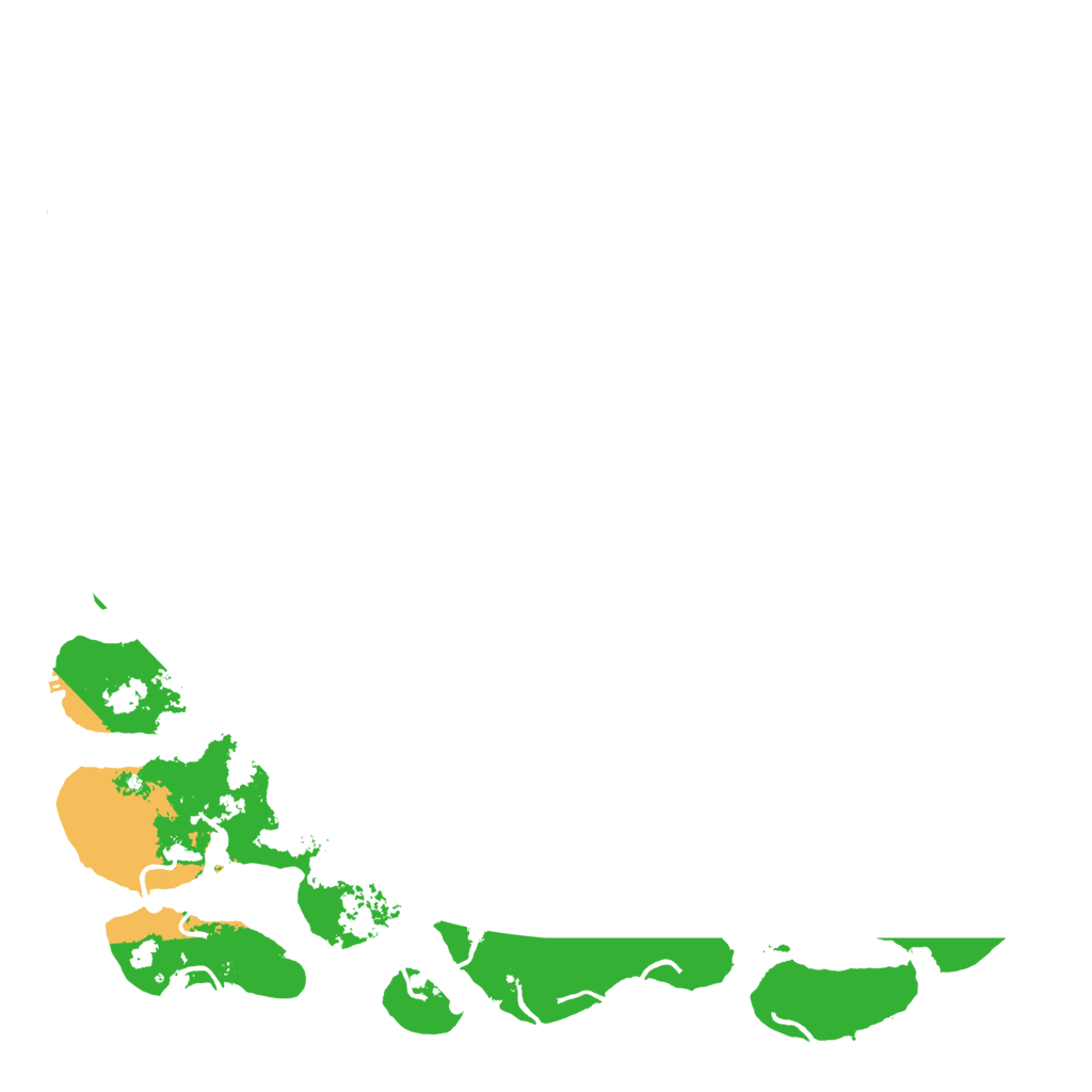 Biome Rust Map: Procedural Map, Size: 5999, Seed: 77000