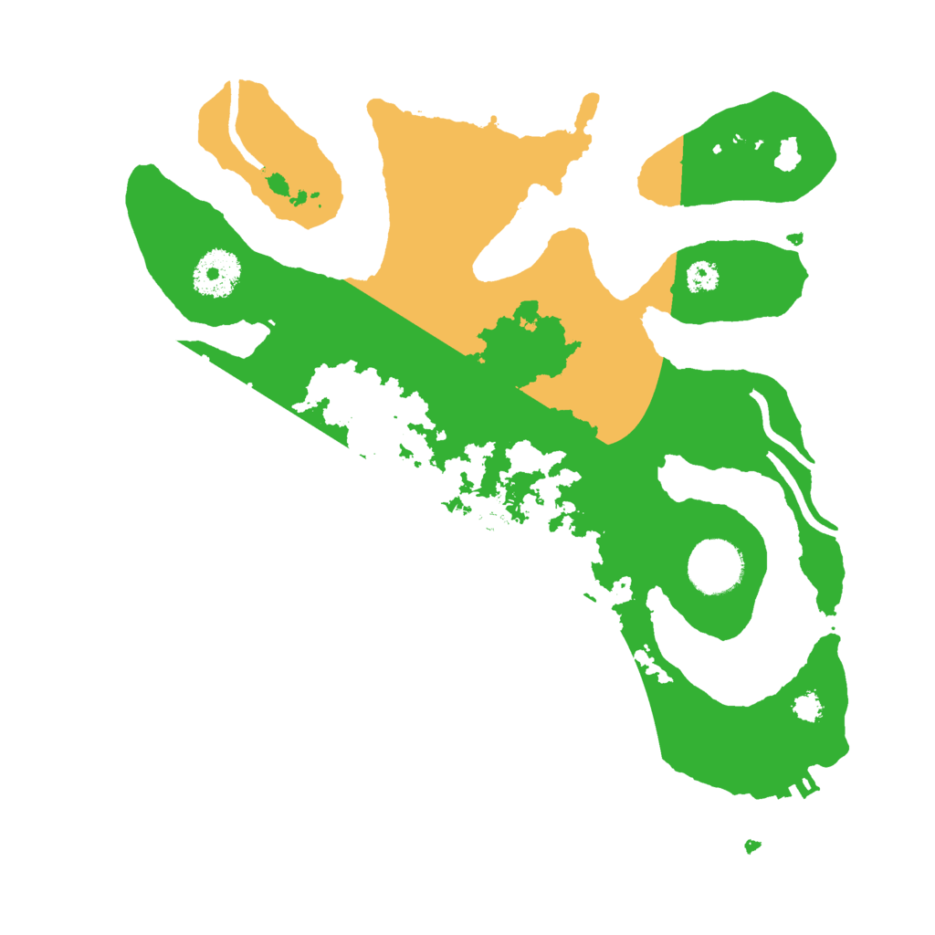 Biome Rust Map: Procedural Map, Size: 3000, Seed: 739710545