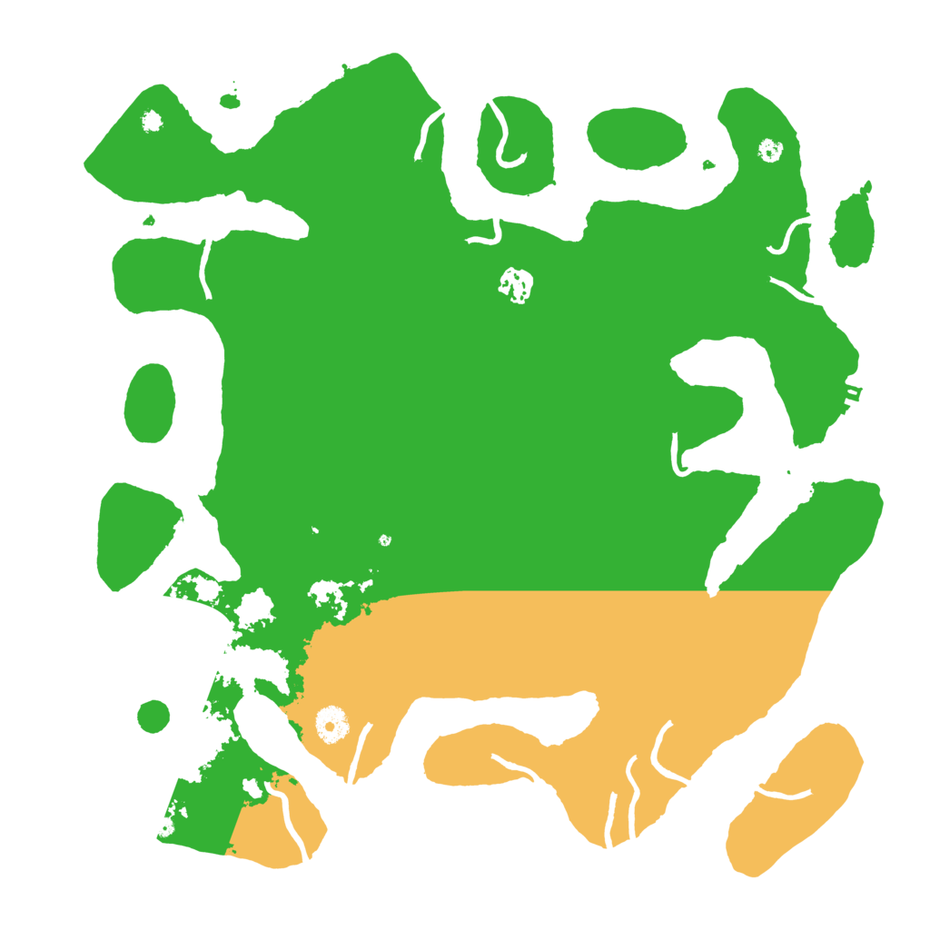 Biome Rust Map: Procedural Map, Size: 4000, Seed: 58272