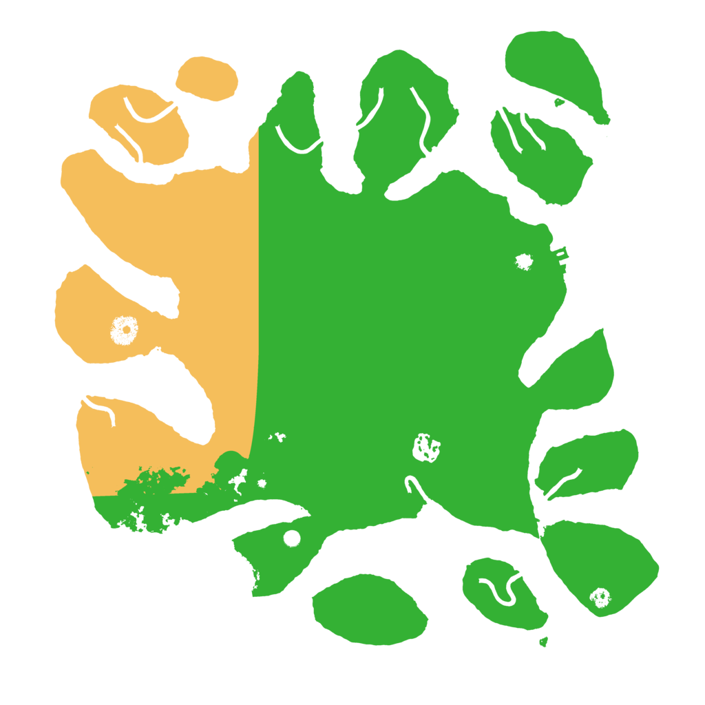 Biome Rust Map: Procedural Map, Size: 3700, Seed: 1065525898