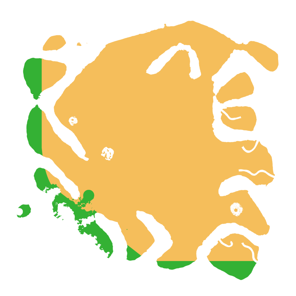 Biome Rust Map: Procedural Map, Size: 3550, Seed: 335582