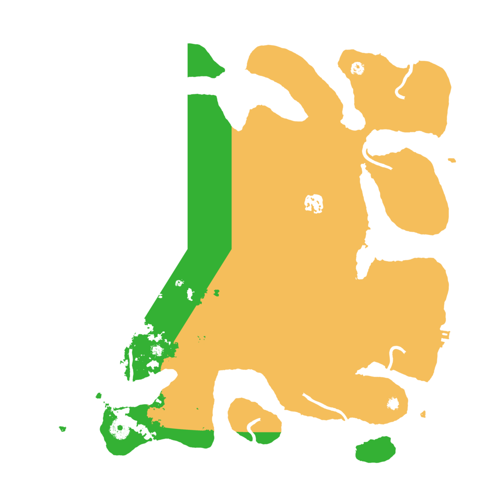 Biome Rust Map: Procedural Map, Size: 3800, Seed: 807189958