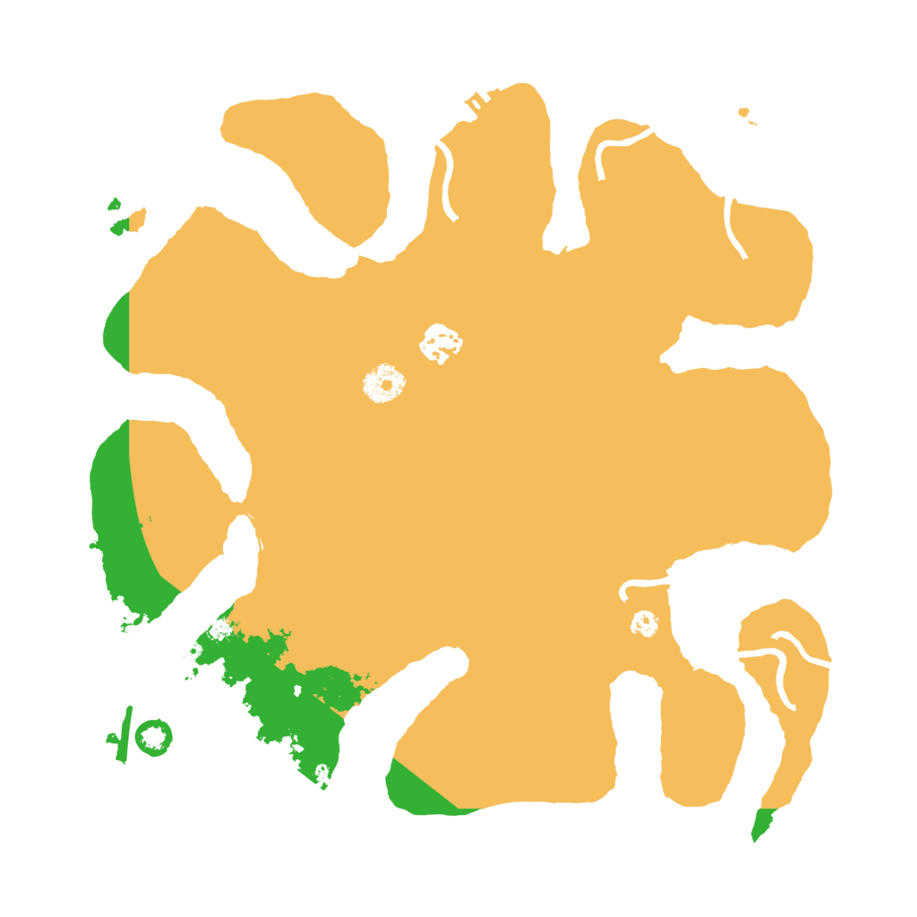 Biome Rust Map: Procedural Map, Size: 3500, Seed: 820892024