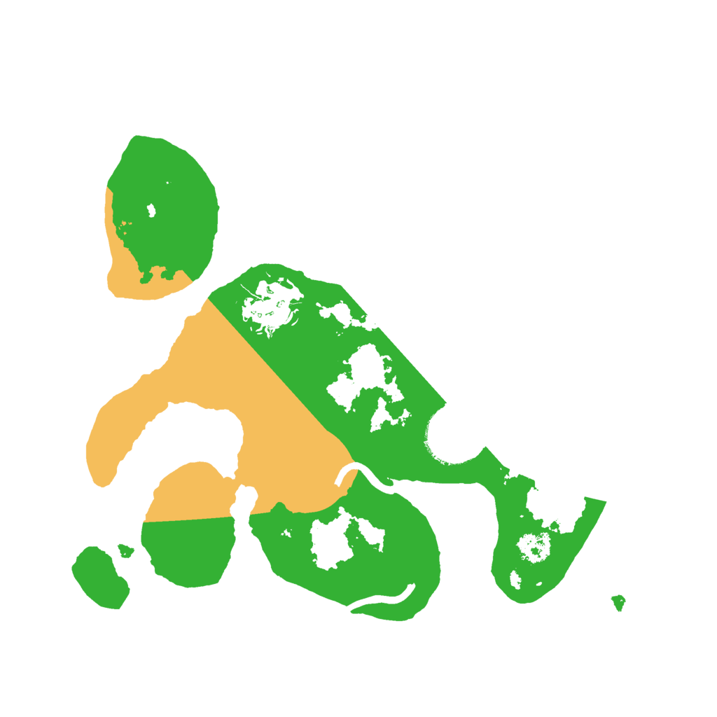 Biome Rust Map: Procedural Map, Size: 2357, Seed: 3456