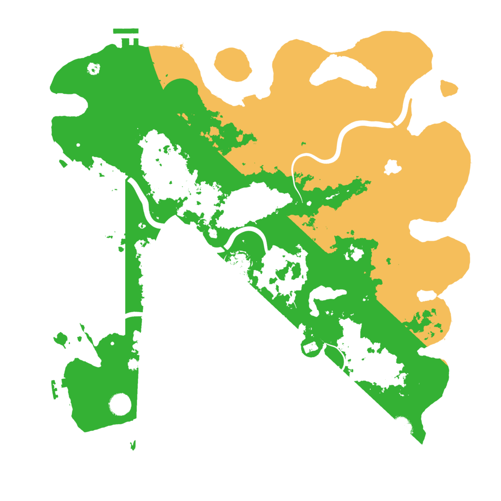 Biome Rust Map: Procedural Map, Size: 4000, Seed: 648178
