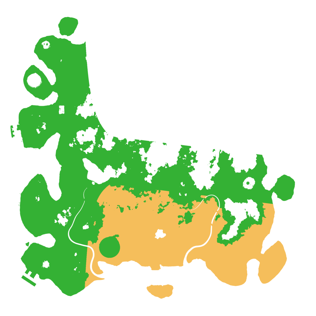 Biome Rust Map: Procedural Map, Size: 4000, Seed: 9701925