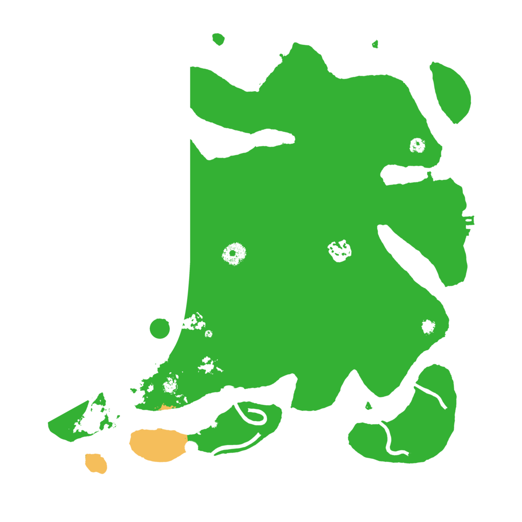 Biome Rust Map: Procedural Map, Size: 3500, Seed: 907579041