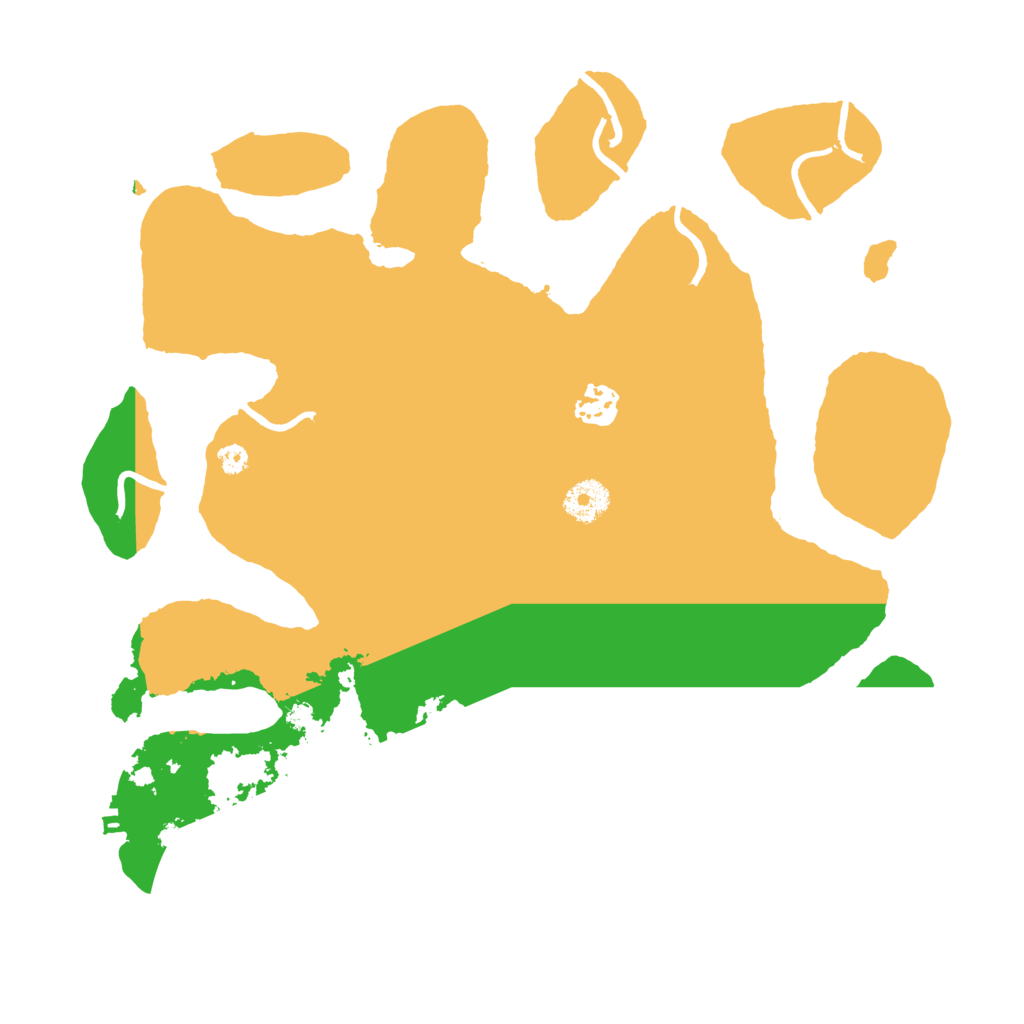 Biome Rust Map: Procedural Map, Size: 3550, Seed: 689254