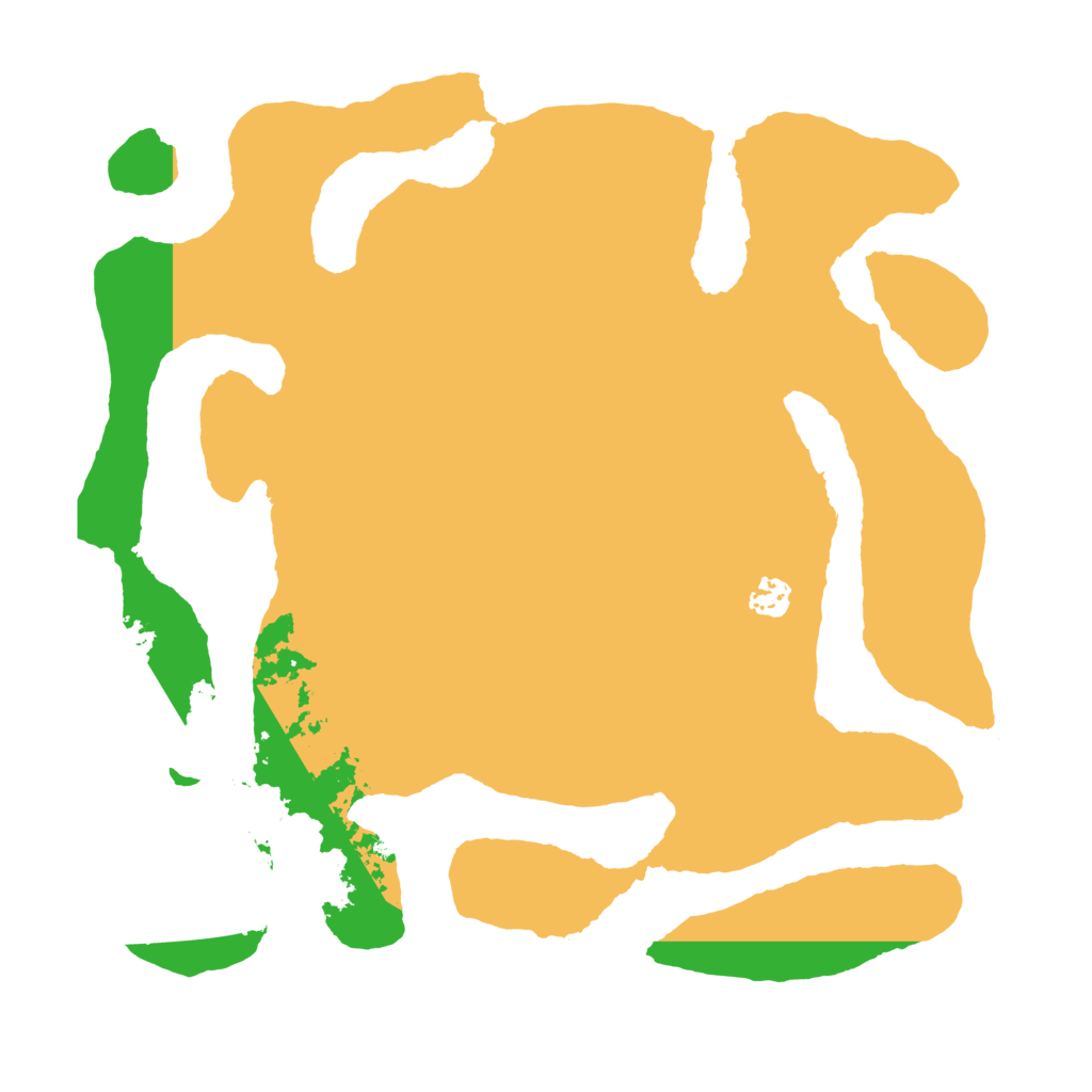 Biome Rust Map: Barren, Size: 4000, Seed: 5405