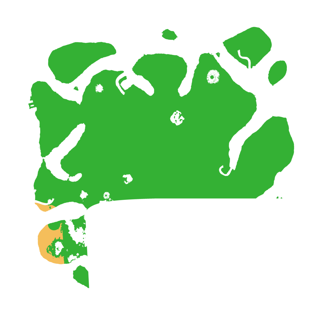 Biome Rust Map: Procedural Map, Size: 3500, Seed: 1620775785