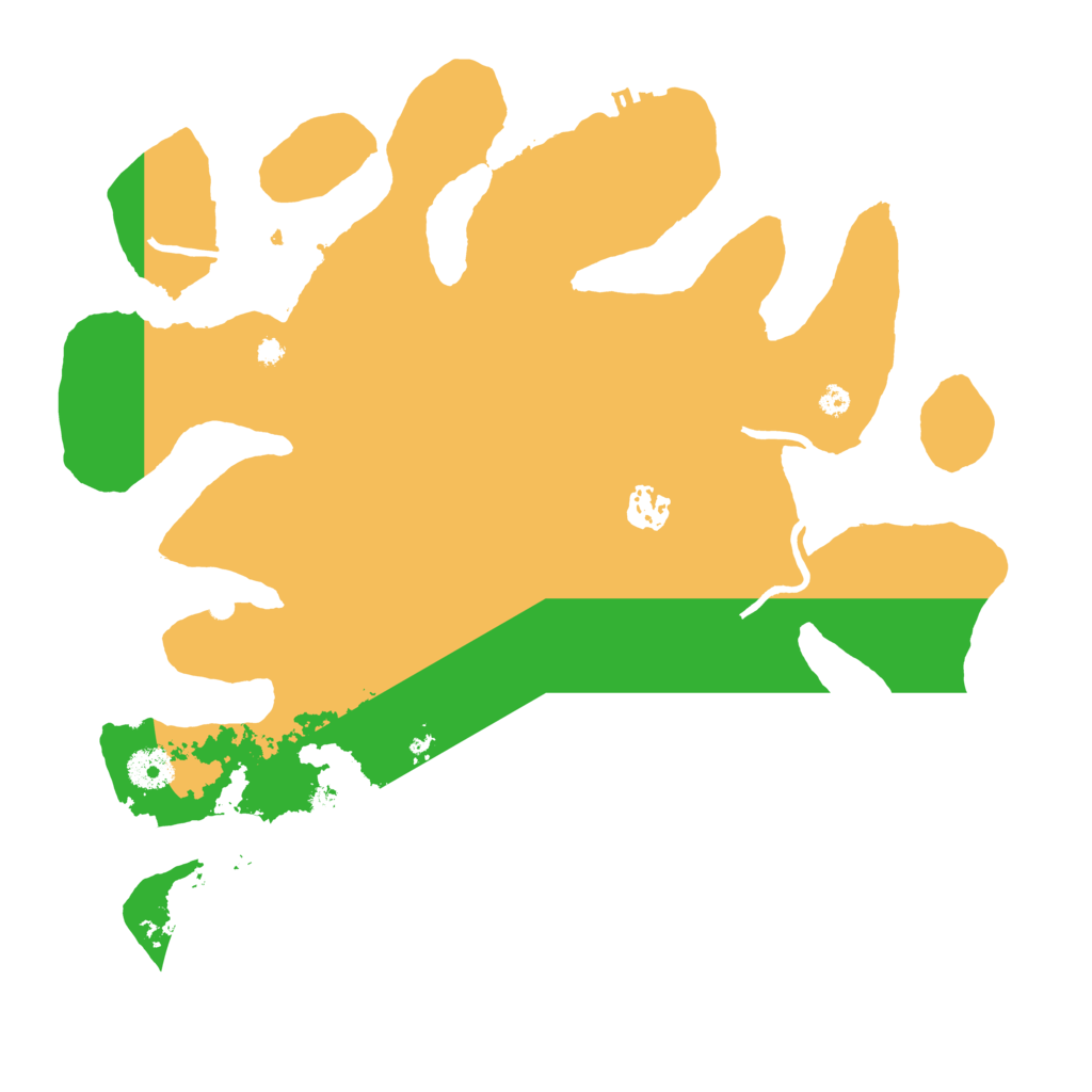 Biome Rust Map: Procedural Map, Size: 3700, Seed: 84196502