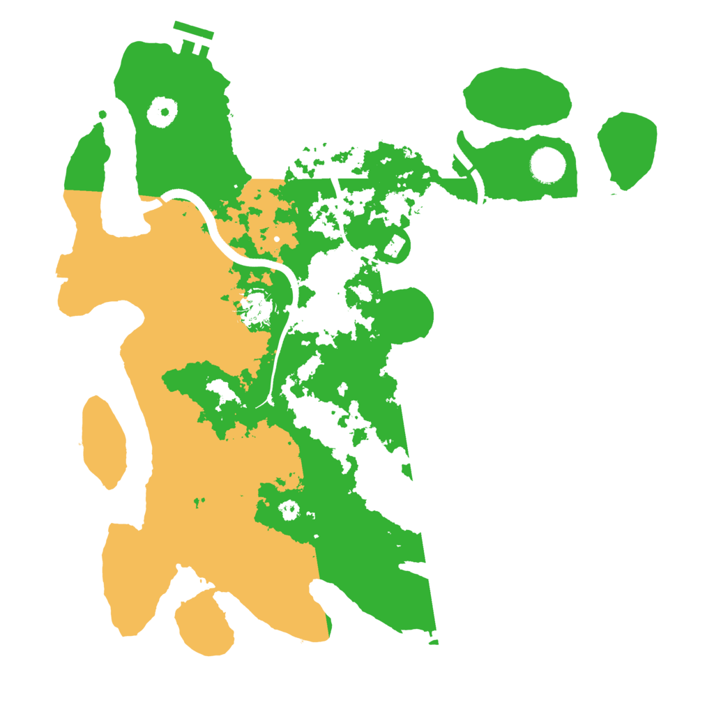 Biome Rust Map: Procedural Map, Size: 3550, Seed: 247830