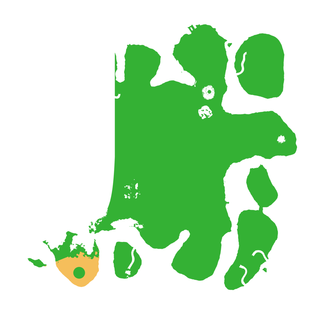 Biome Rust Map: Procedural Map, Size: 3550, Seed: 934907