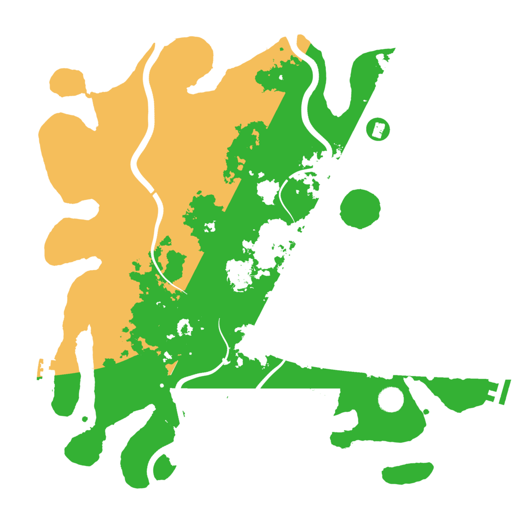 Biome Rust Map: Procedural Map, Size: 3672, Seed: 13828