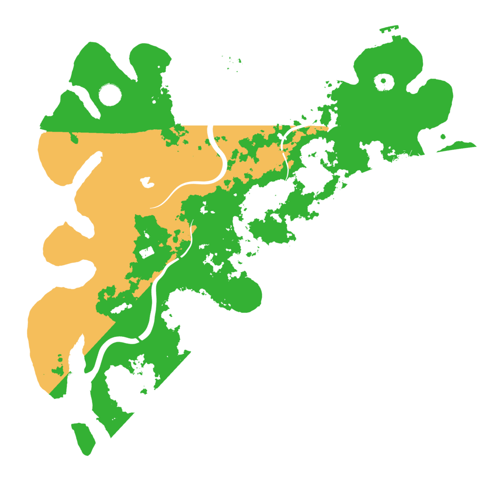 Biome Rust Map: Procedural Map, Size: 4000, Seed: 406770