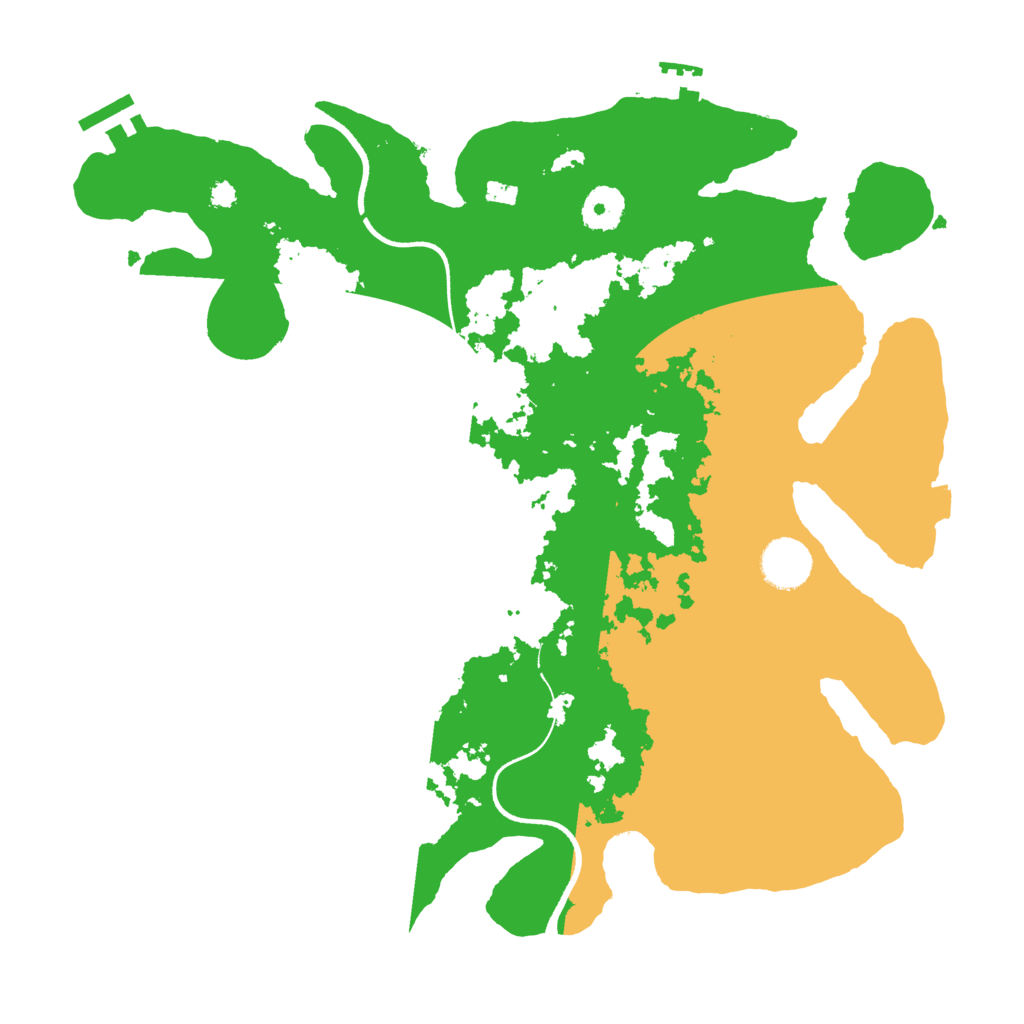 Biome Rust Map: Procedural Map, Size: 3550, Seed: 782994