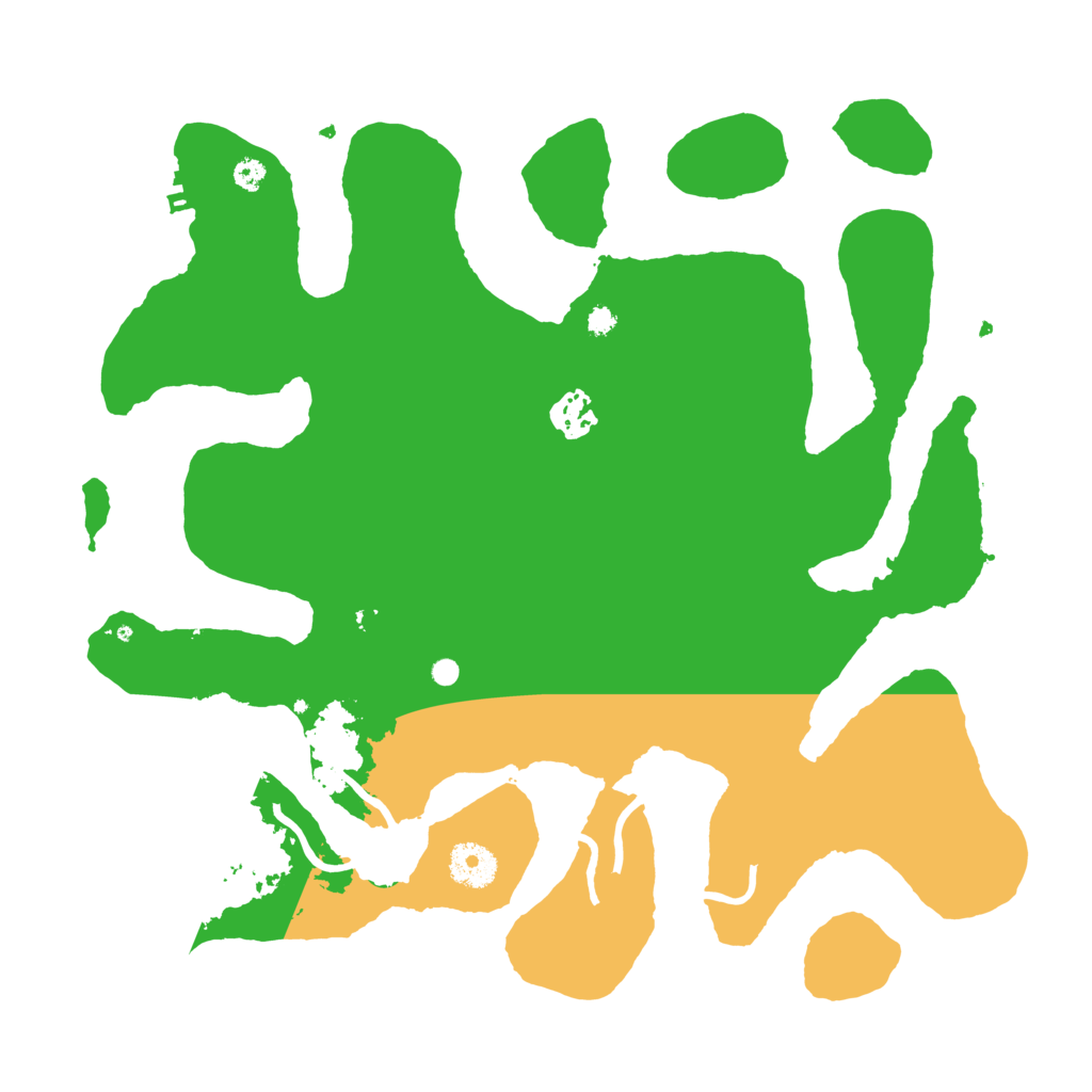 Biome Rust Map: Procedural Map, Size: 3550, Seed: 238226