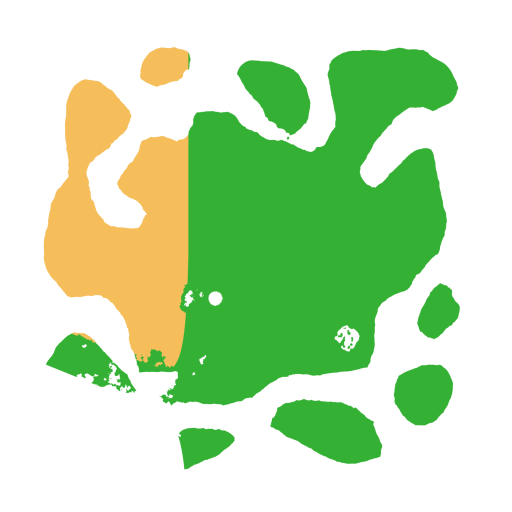 Biome Rust Map: Barren, Size: 3250, Seed: 165663773