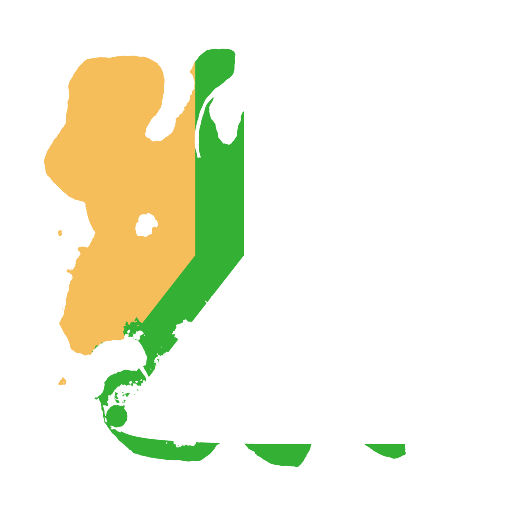 Biome Rust Map: Procedural Map, Size: 3200, Seed: 294852534