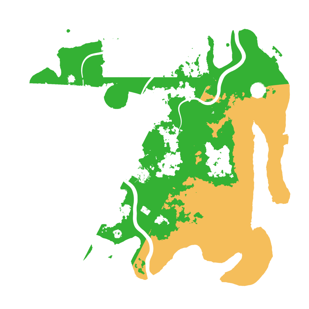 Biome Rust Map: Procedural Map, Size: 3600, Seed: 785673356