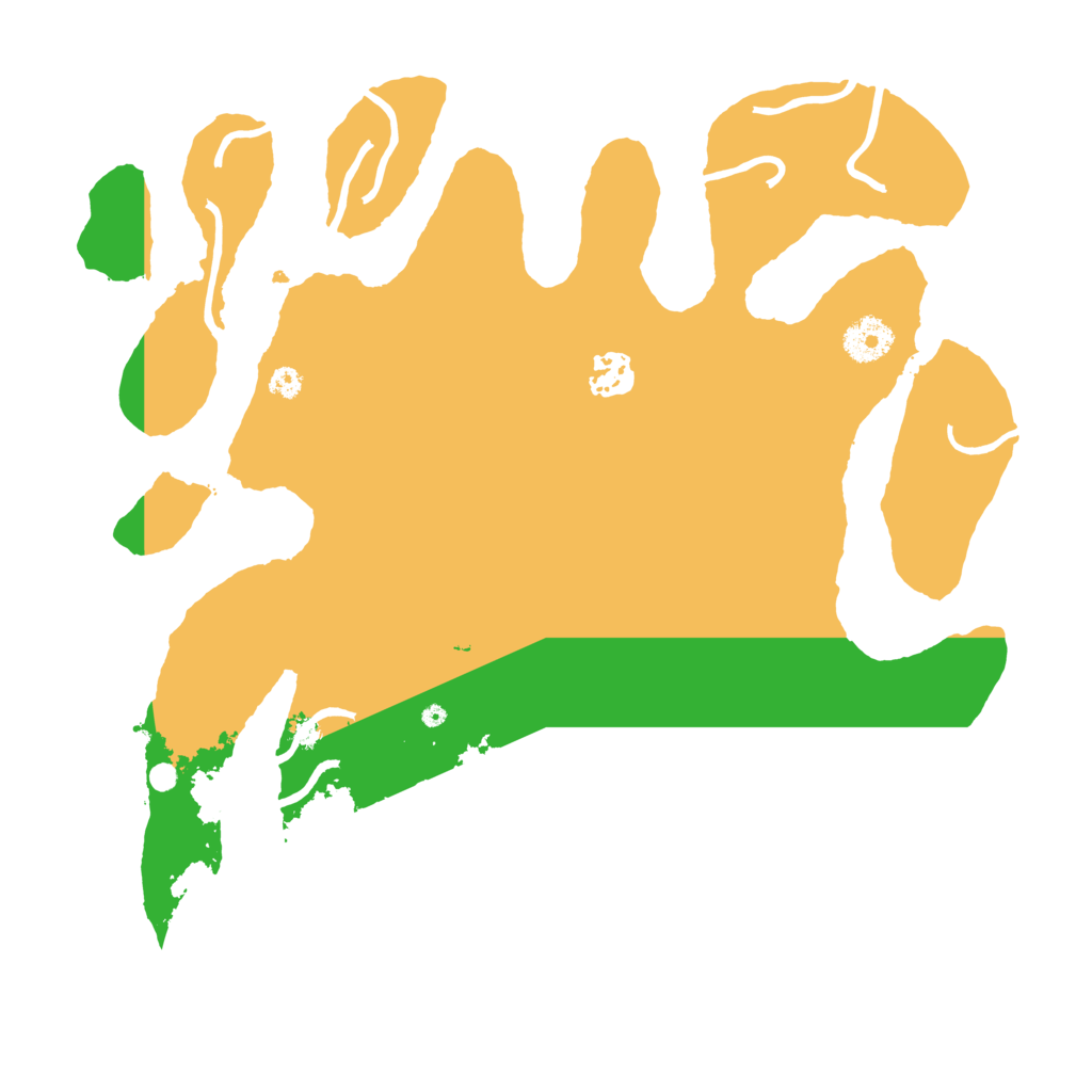 Biome Rust Map: Procedural Map, Size: 3500, Seed: 712341