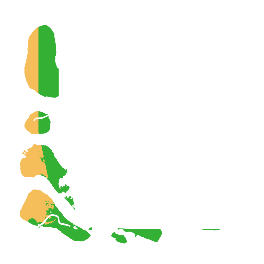 Biome Rust Map: Procedural Map, Size: 3900, Seed: 7654