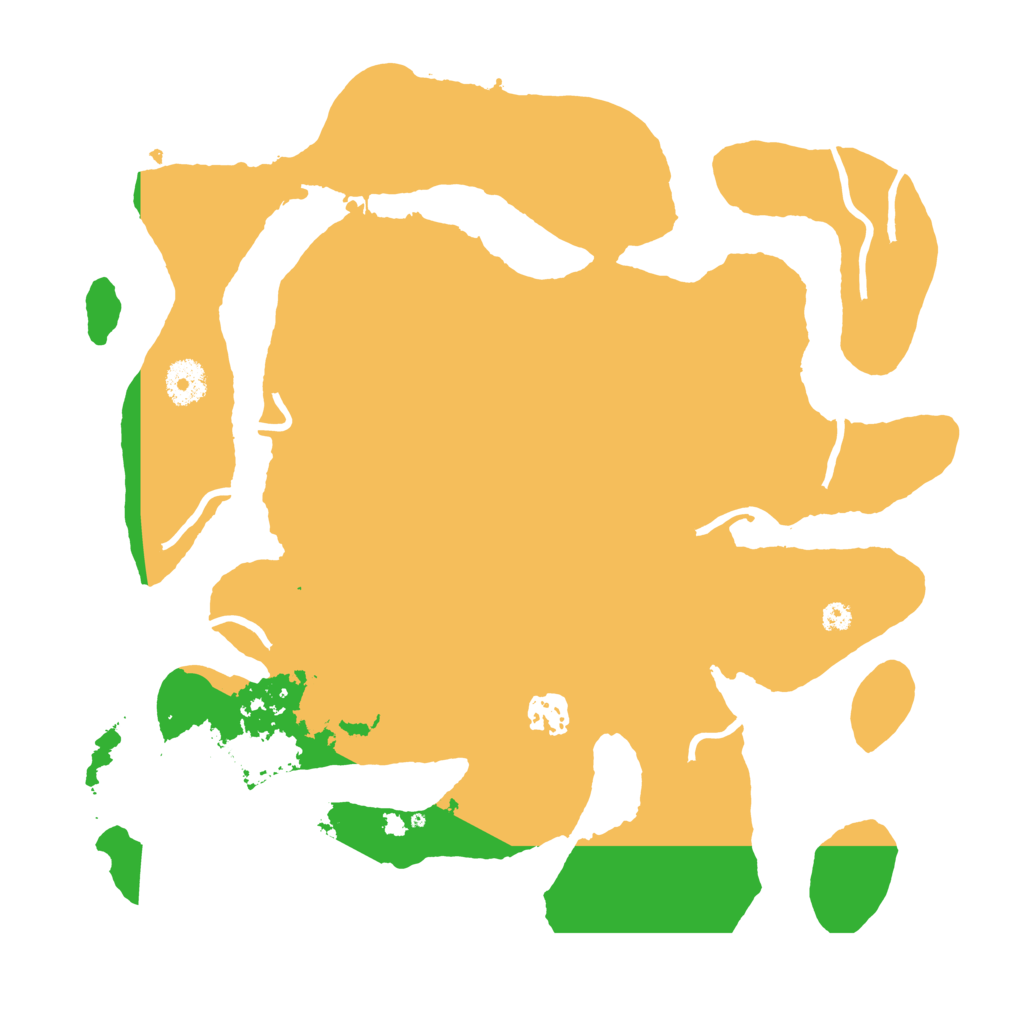 Biome Rust Map: Procedural Map, Size: 3550, Seed: 822324