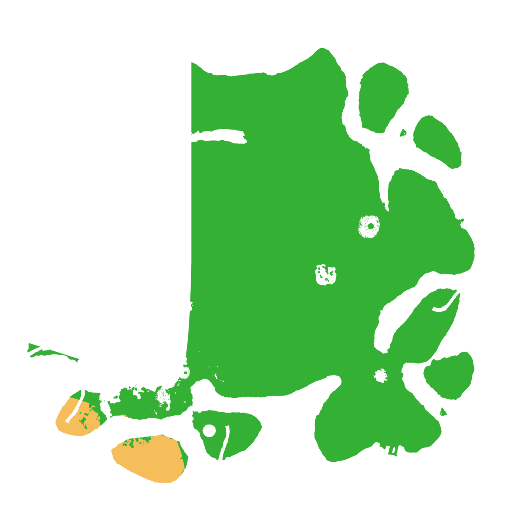 Biome Rust Map: Procedural Map, Size: 3550, Seed: 531945