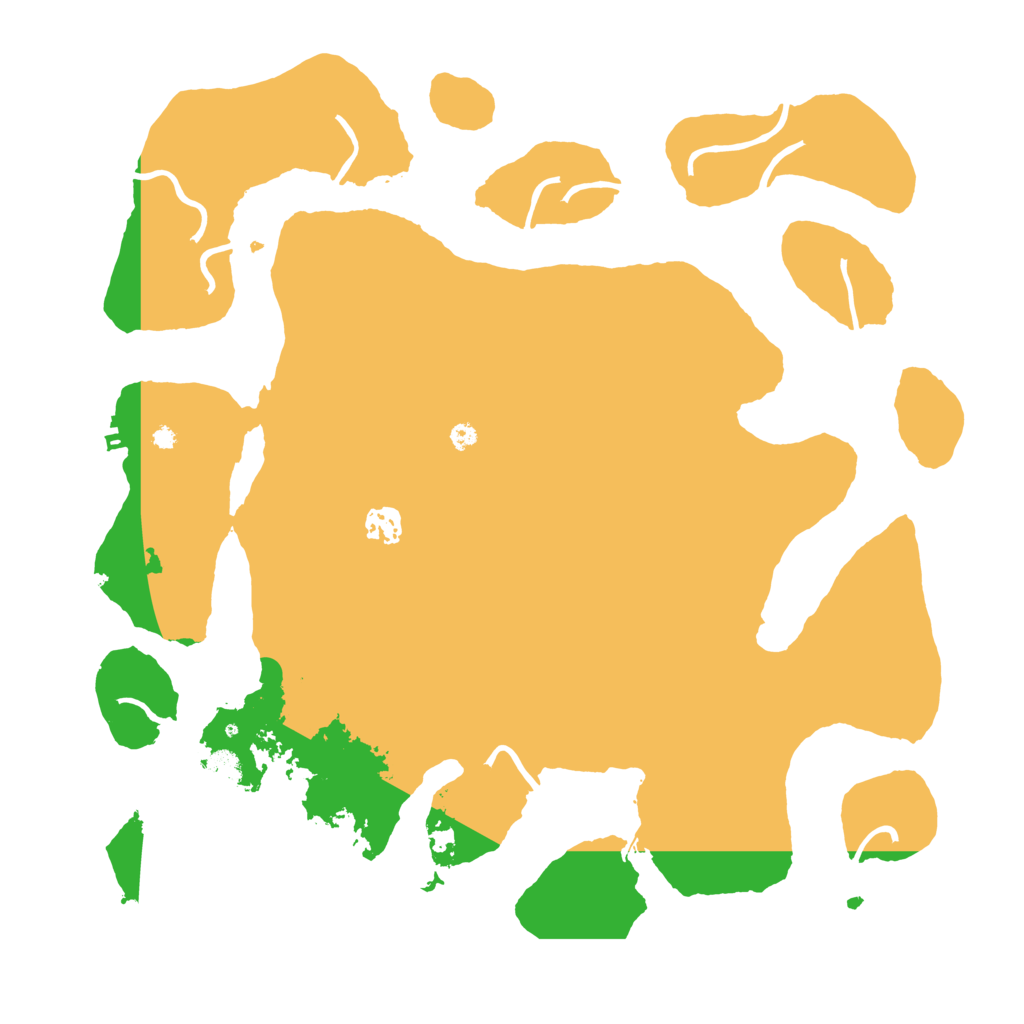 Biome Rust Map: Procedural Map, Size: 4000, Seed: 861025