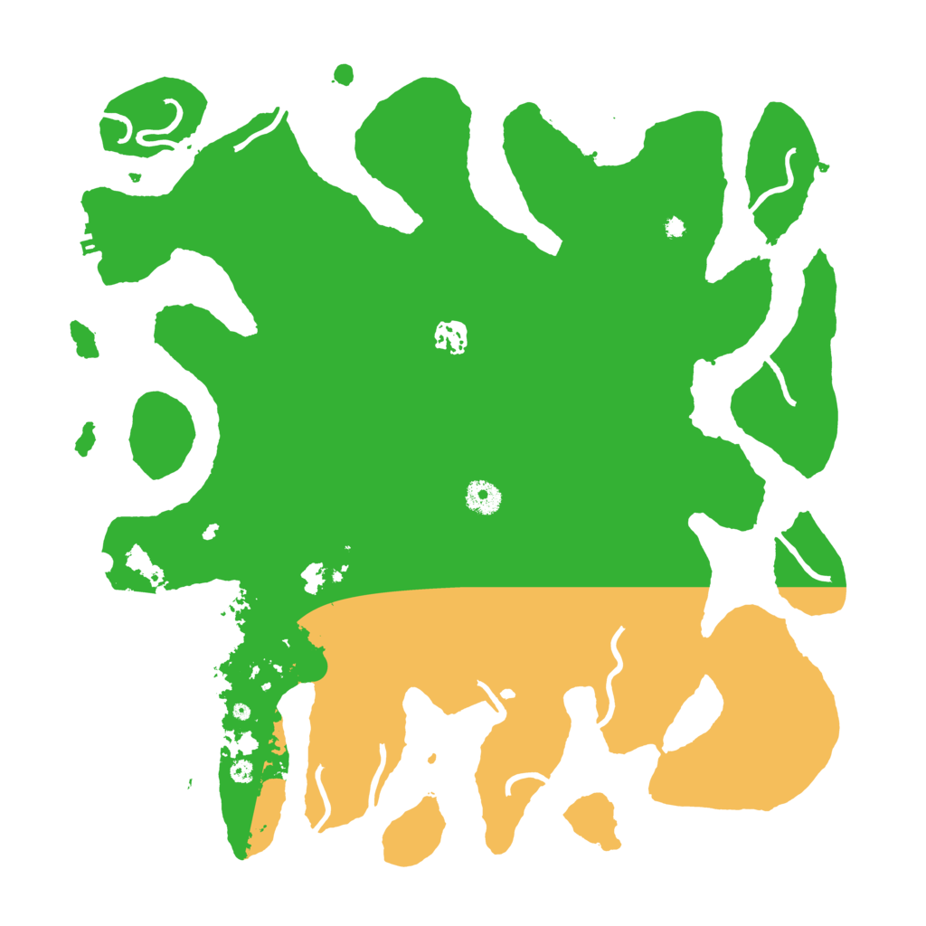 Biome Rust Map: Procedural Map, Size: 4000, Seed: 515800