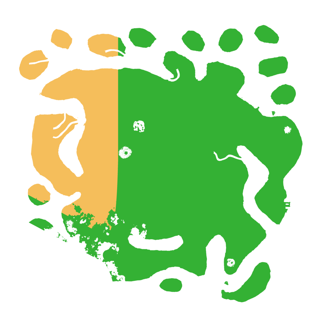Biome Rust Map: Procedural Map, Size: 4000, Seed: 97656
