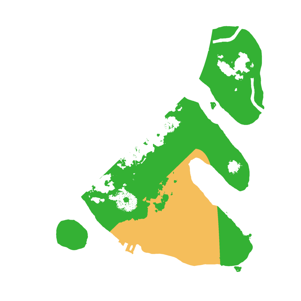 Biome Rust Map: Procedural Map, Size: 2212, Seed: 5436