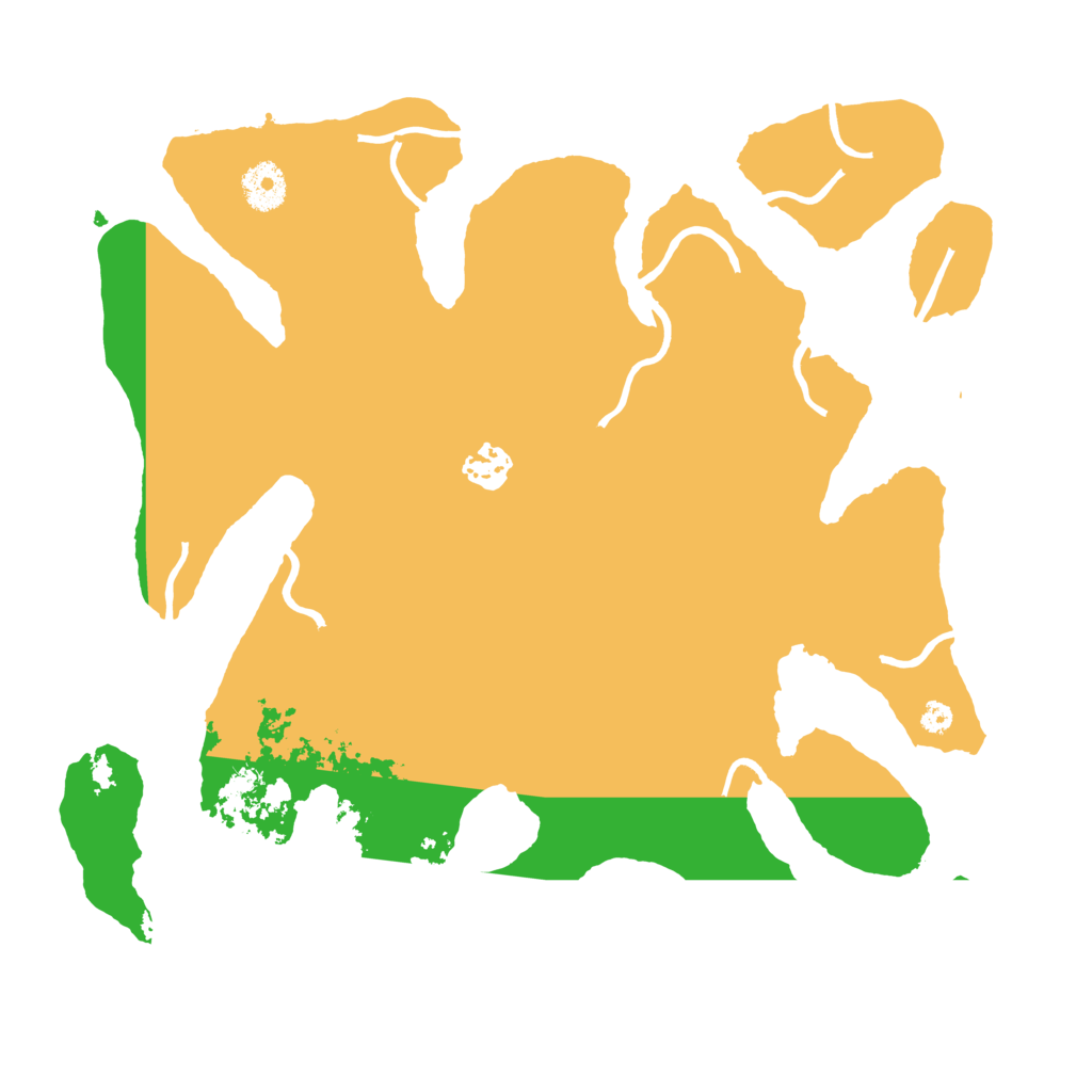 Biome Rust Map: Procedural Map, Size: 3550, Seed: 725747