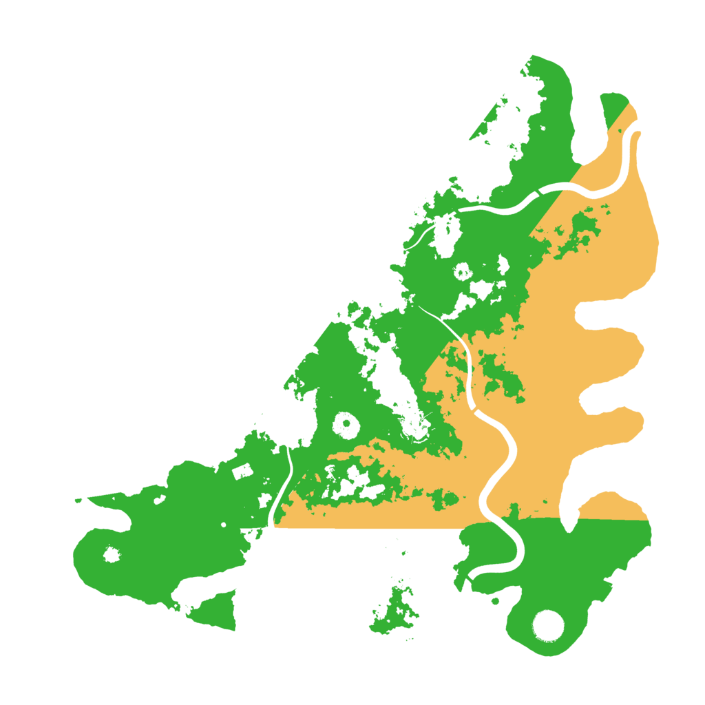 Biome Rust Map: Procedural Map, Size: 3950, Seed: 1415082397