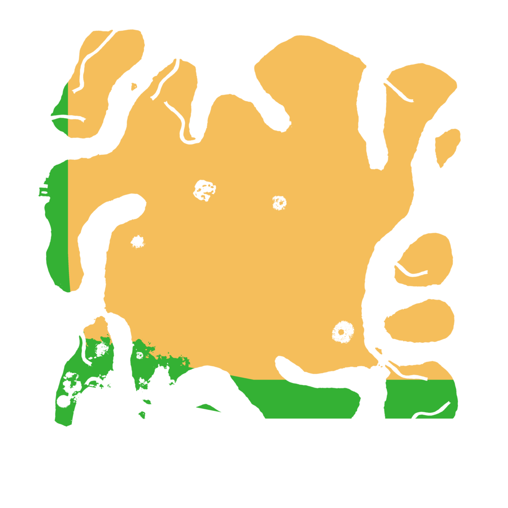 Biome Rust Map: Procedural Map, Size: 3550, Seed: 669964