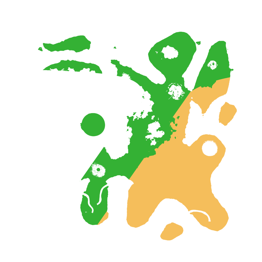 Biome Rust Map: Procedural Map, Size: 3000, Seed: 1266332446