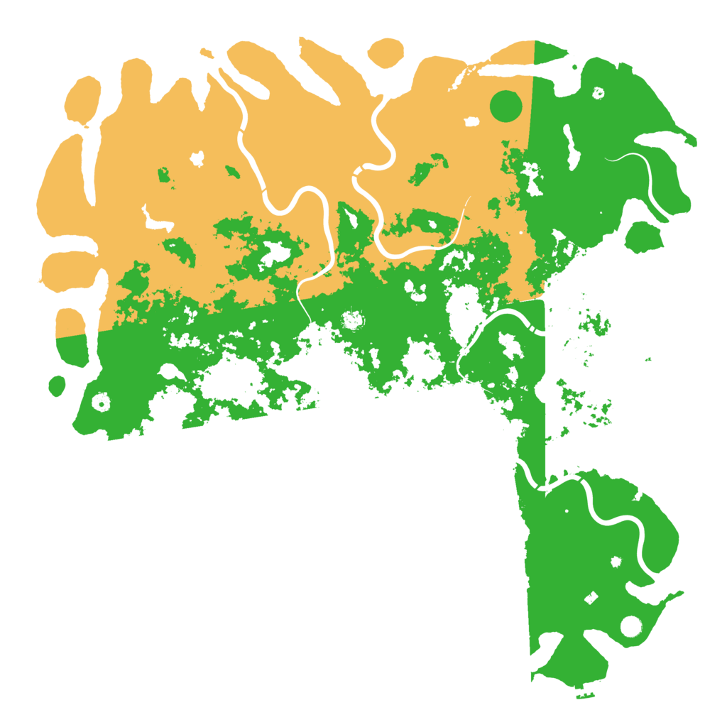 Biome Rust Map: Procedural Map, Size: 6000, Seed: 30092021