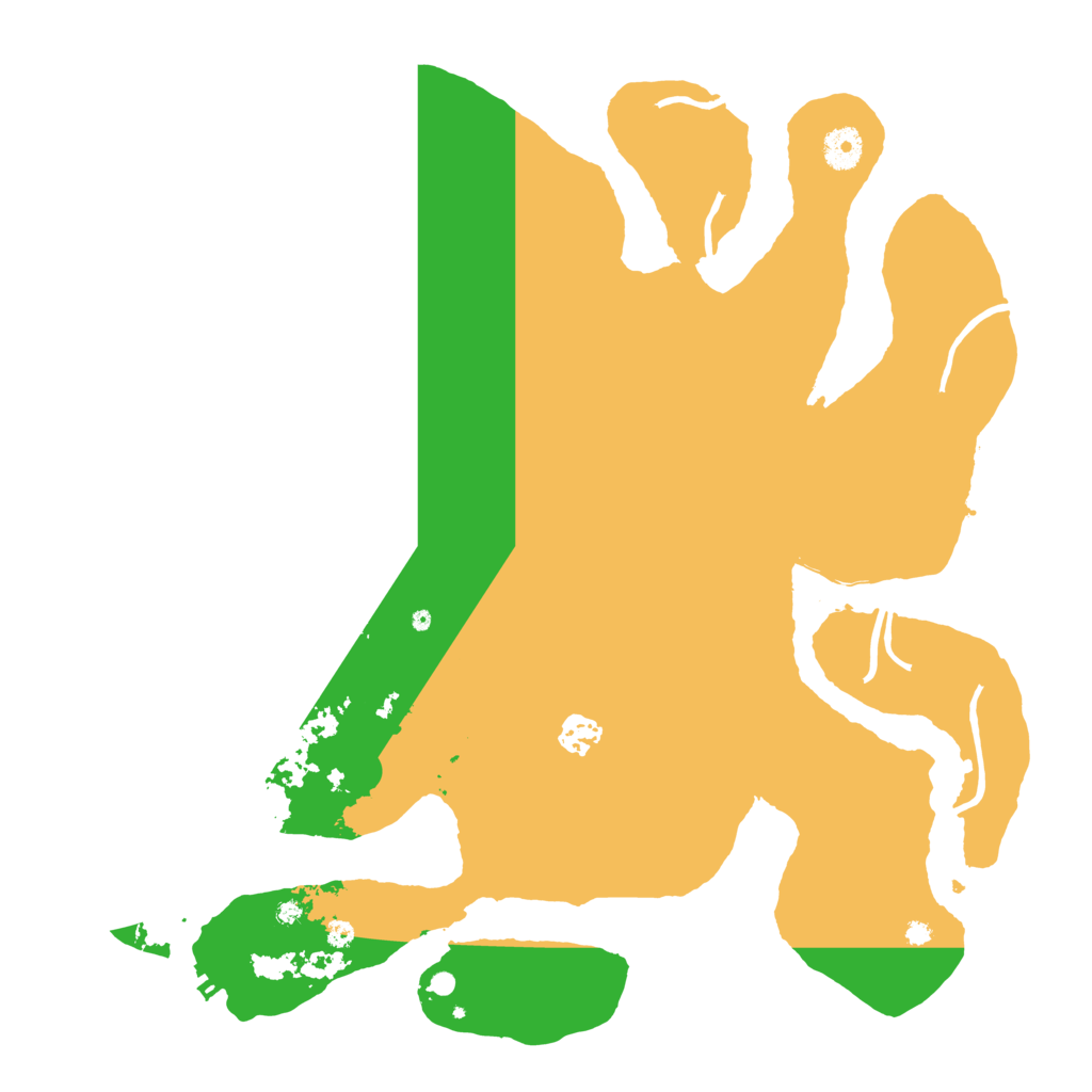 Biome Rust Map: Procedural Map, Size: 4000, Seed: 464771