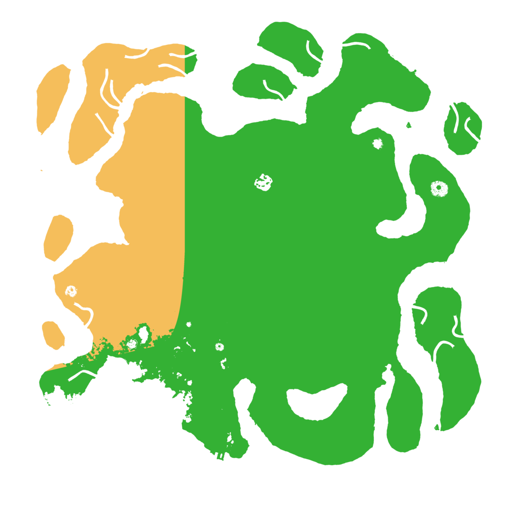 Biome Rust Map: Procedural Map, Size: 4500, Seed: 1828563269