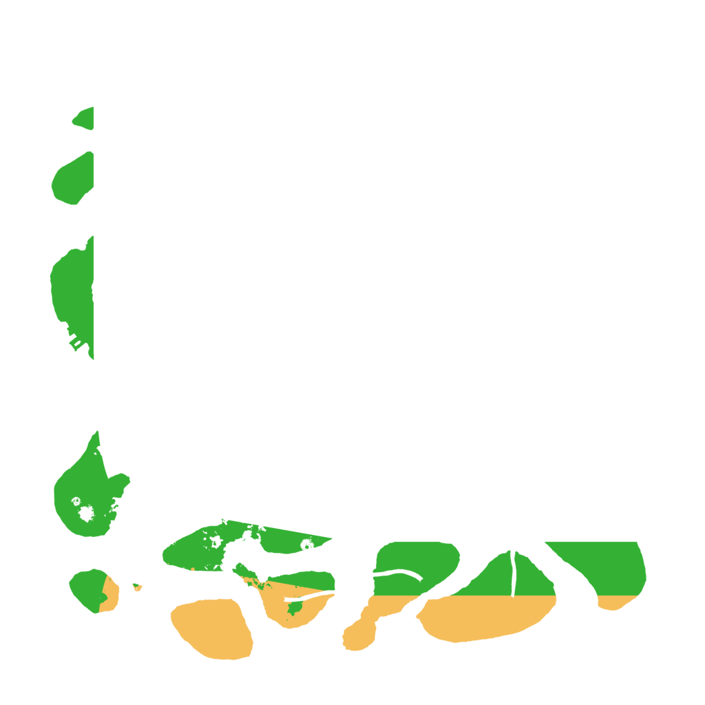 Biome Rust Map: Procedural Map, Size: 4000, Seed: 12899