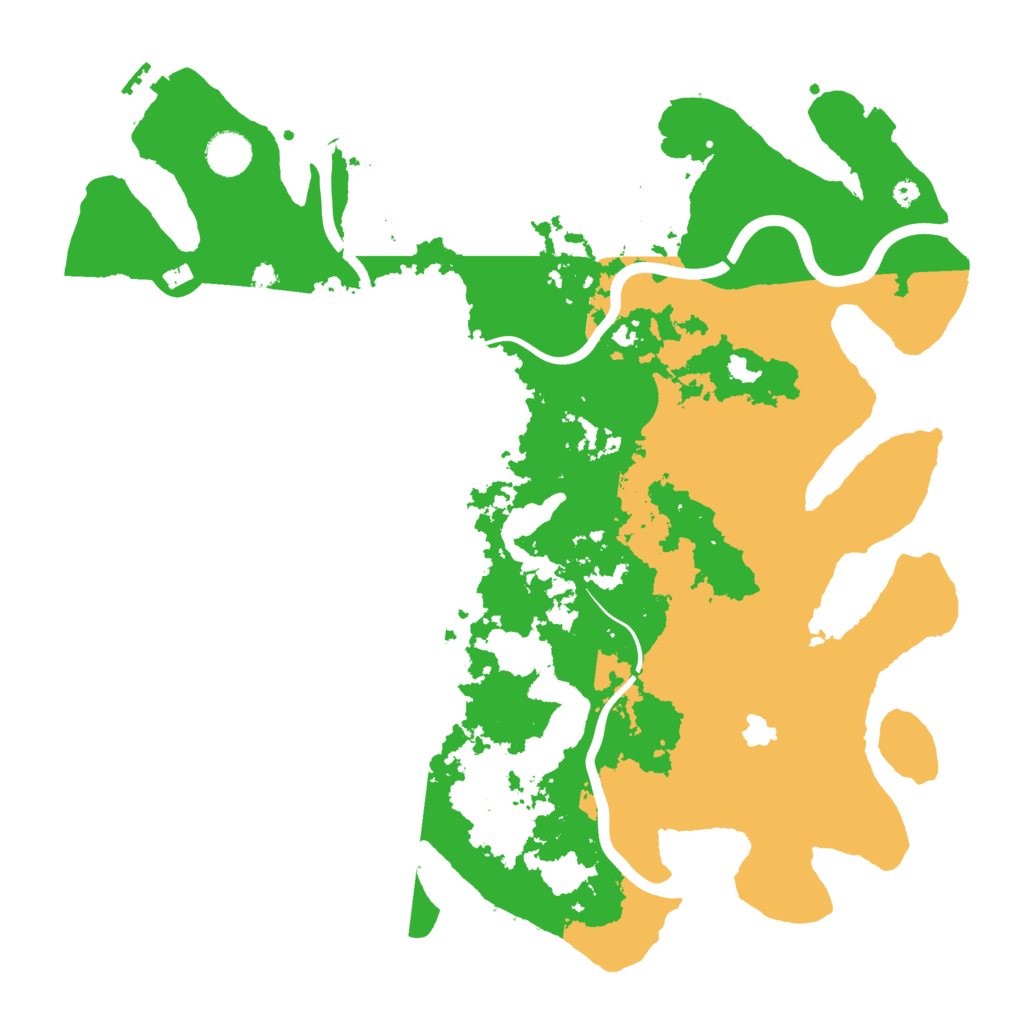 Biome Rust Map: Procedural Map, Size: 4000, Seed: 772950