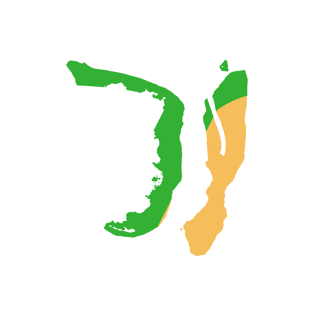 Biome Rust Map: Procedural Map, Size: 1500, Seed: 65866