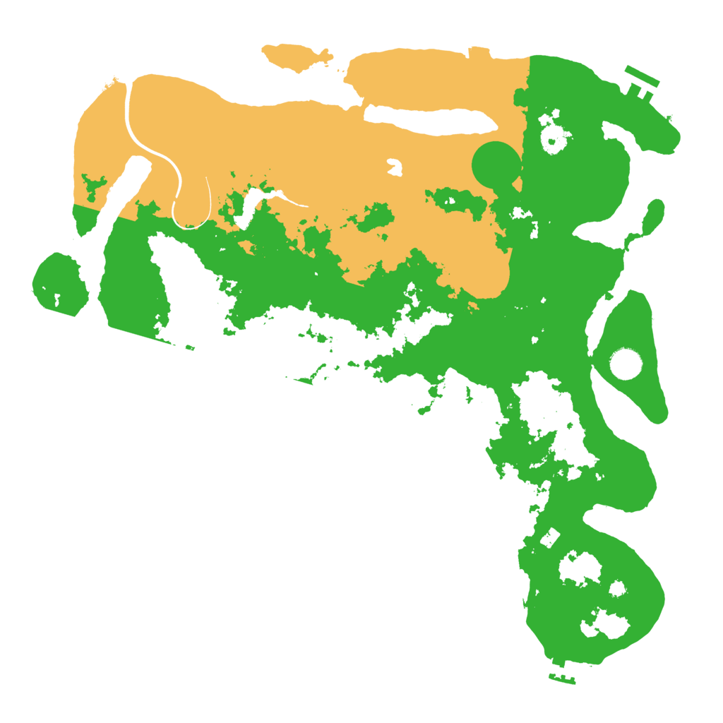 Biome Rust Map: Procedural Map, Size: 4000, Seed: 562228