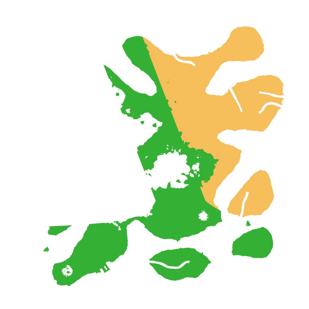 Biome Rust Map: Procedural Map, Size: 3000, Seed: 2240